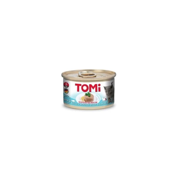 Tomi Yavru Kedi Somonlu Yaş Mama 85g ürün görseli 1