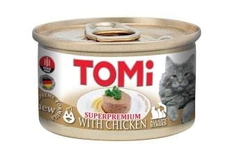 Tomi Kedi Tavuklu Yaş Mama 85g ürün görseli 1