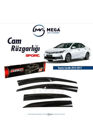 Cam Rüzgarlığı Toyota Corolla 2013-2018 ile uyumlu ürün görseli 1