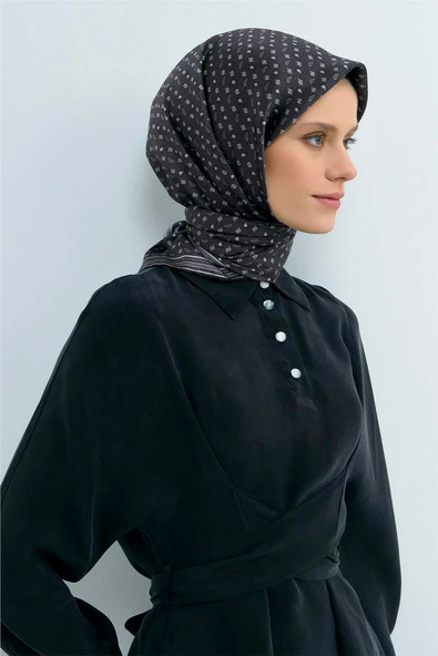 Armine Saf İpek Twill Eşarp-2026 İlkbahar-Yaz- 95480D ürün görseli 1