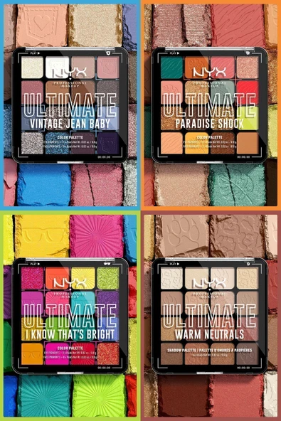 Göz Farı Paleti - Ultimate Shadow Pallette Warm Neutrals - Resim 7