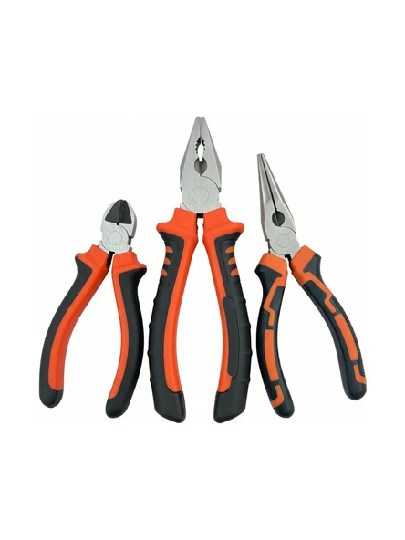 160 mm Pense 160 mm Kargaburun 160 mm Yan Keski 3 Lü Kombine Set ürün görseli 1