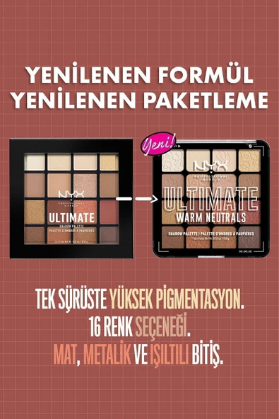 Göz Farı Paleti - Ultimate Shadow Pallette Warm Neutrals - Resim 3