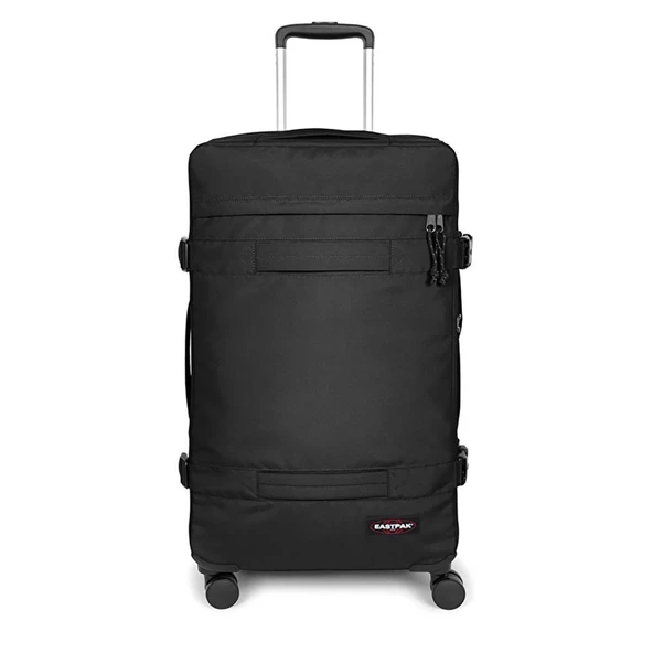 Eastpak Orta Boy Transit'r 4 M 8 Tekerlekli Çekçekli Valiz Black ürün görseli 1