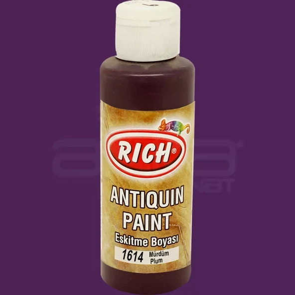 Rich Eskitme Boyası 120ml 1614 Mürdüm ürün görseli 1