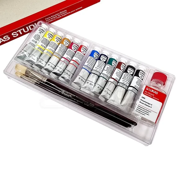 Lukas Studio Yağlı Boya Seti Sliding Box 12x20ml 6472 - Resim 2