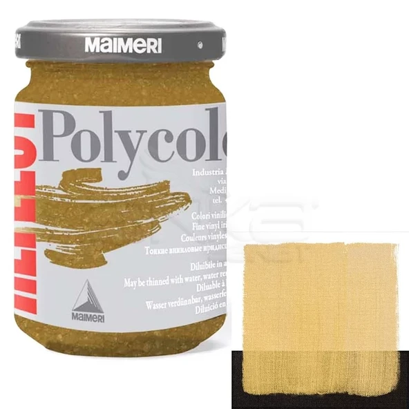 Maimeri Polycolor Reflect Boya 140ml 564 Rich Gold ürün görseli 1