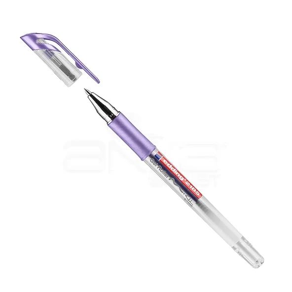 Edding 2185 Jel Roller Kalem 0.7mm-Metalik Mor ürün görseli 1
