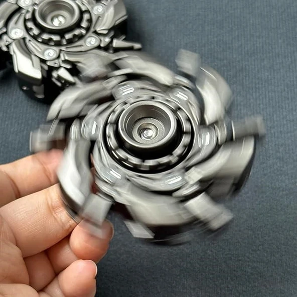 EDC Yeni Nesil Stres Çarkı Angry 08 (Silver) - Resim 3