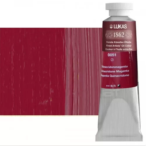 Lukas 1862 37ml Yağlı Boya Seri:1 No:051 Macenta ürün görseli 1