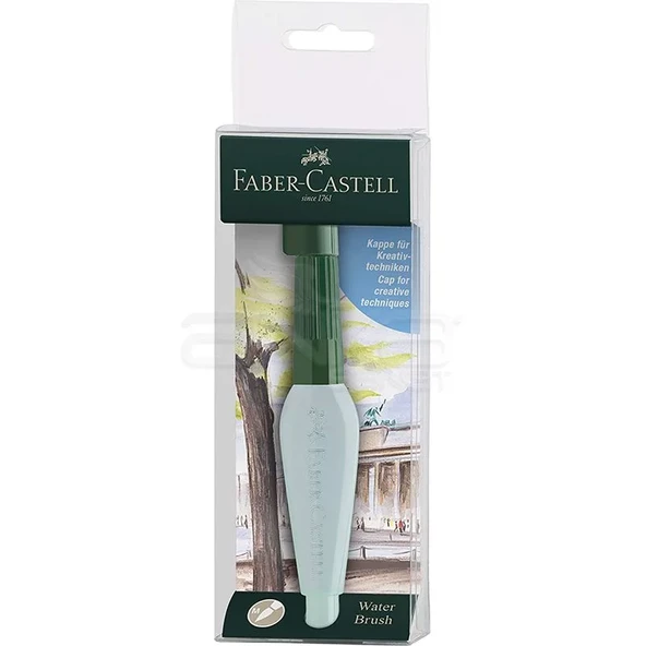 Faber Castell Su Hazneli Sulu Boya Fırçası ürün görseli 1