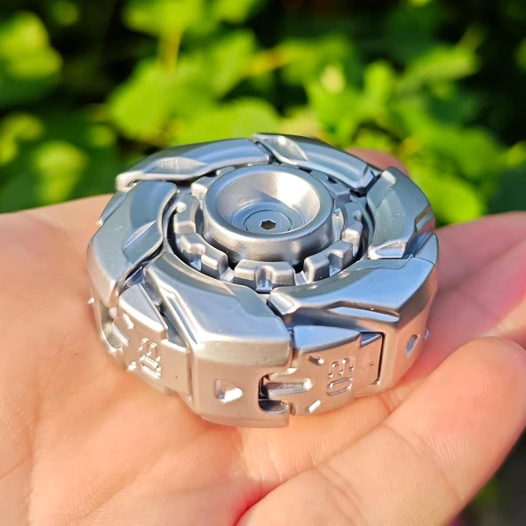 EDC Yeni Nesil Stres Çarkı Angry 08 (Silver) - Resim 5