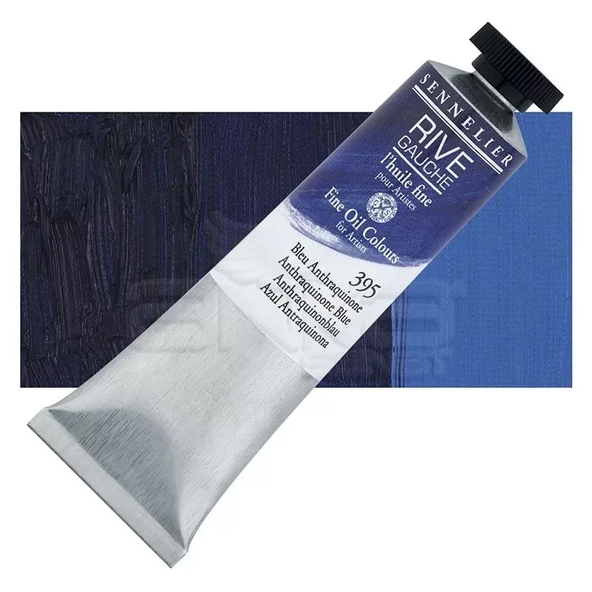 Sennelier Rive Gauche Yağlı Boya 40ml 395 Anthraquinone Blue ürün görseli 1