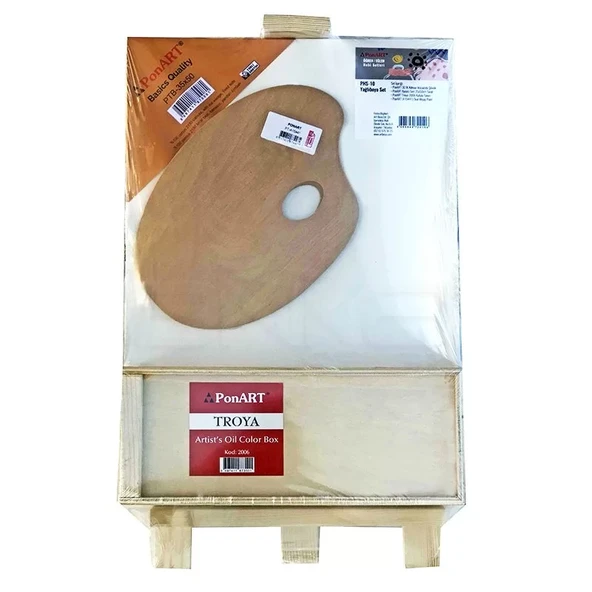 Ponart Yağlı Boya Seti PHS-10 - Resim 2