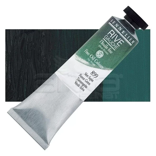 Sennelier Rive Gauche Yağlı Boya 40ml 899 Forest Green ürün görseli 1