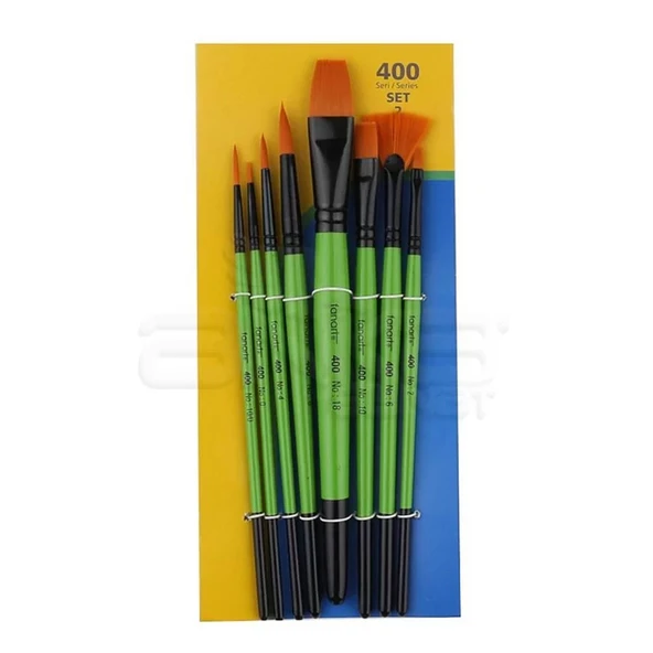 Fanart Academy Seri 400 Fırça Seti No:2 8li ürün görseli 1
