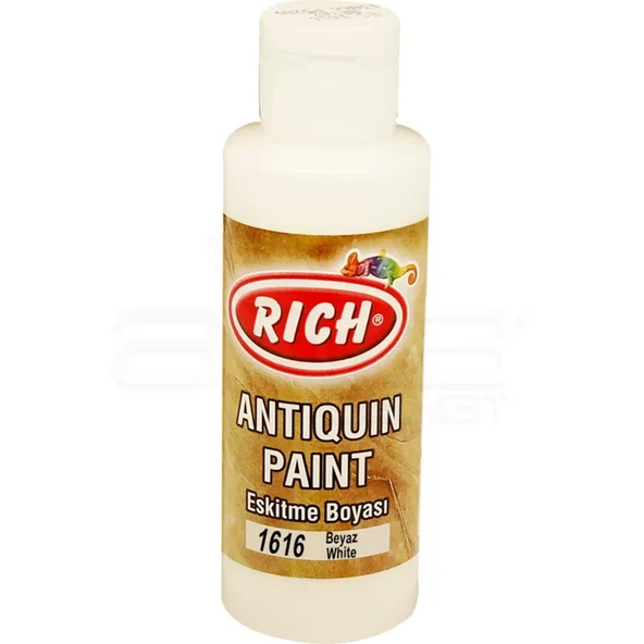 Rich Eskitme Boyası 120ml 1616 Beyaz ürün görseli 1