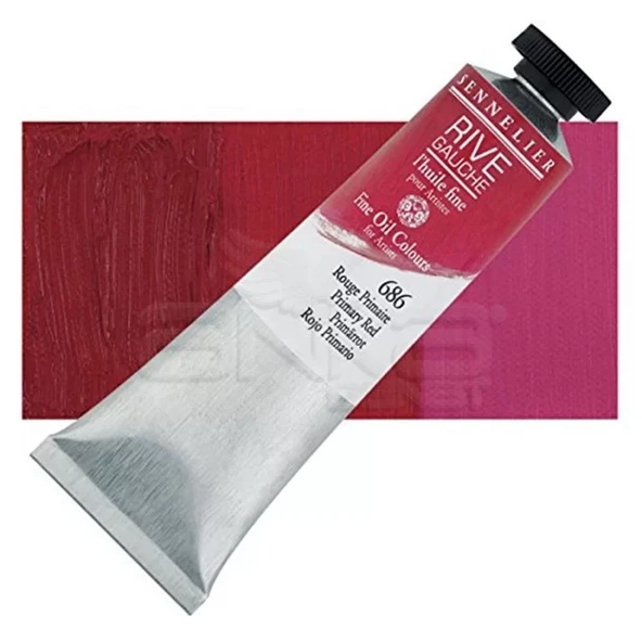 Sennelier Rive Gauche Yağlı Boya 40ml 686 Primary Red ürün görseli 1