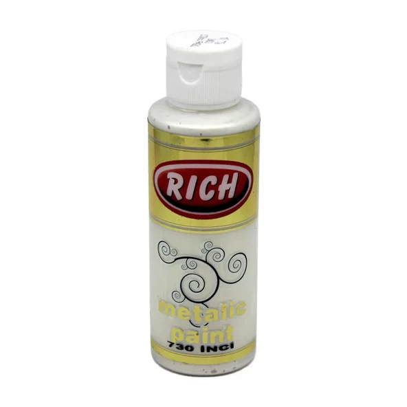 Rich Akrilik Metalik Boya 120ml 730 İnci ürün görseli 1