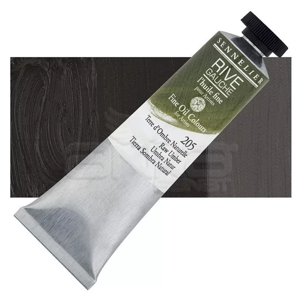 Sennelier Rive Gauche Yağlı Boya 40ml 205 Raw Umber ürün görseli 1