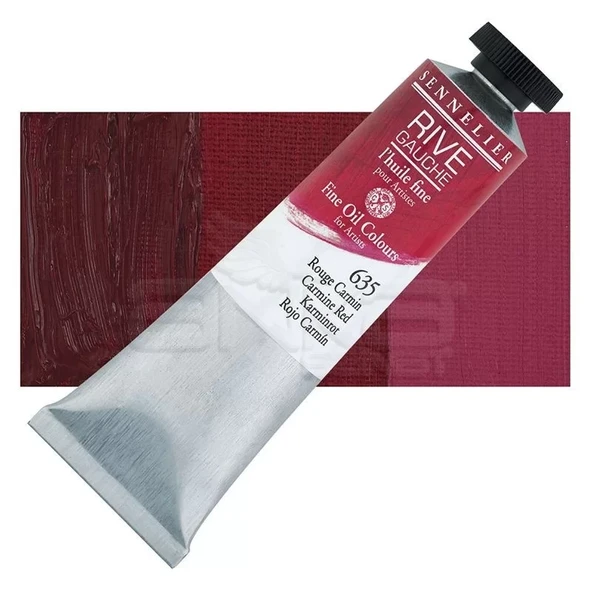 Sennelier Rive Gauche Yağlı Boya 40ml 635 Carmine Red ürün görseli 1
