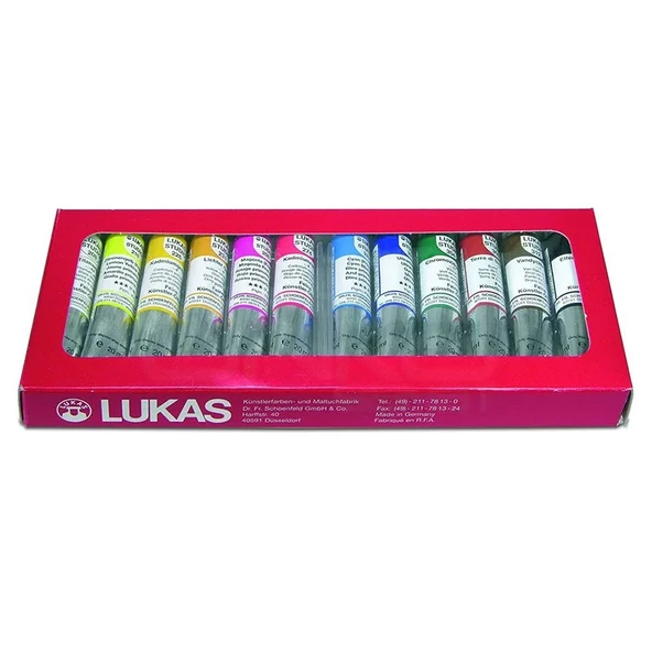 Lukas Studio Yağlı Boya Seti Assortment Box 12x20ml 6542 ürün görseli 1