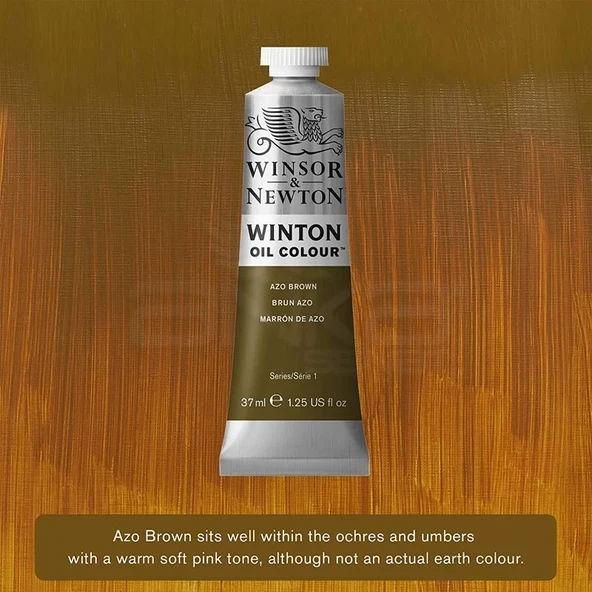 Winsor & Newton Winton Yağlı Boya 37ml 389 Azo Brown ürün görseli 1