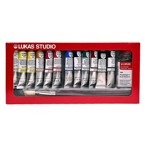 Lukas Studio Yağlı Boya Seti Sliding Box 12x20ml 6472 ürün görseli 1