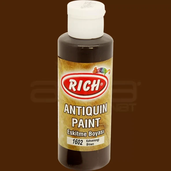 Rich Eskitme Boyası 120ml 1602 Kahverengi ürün görseli 1