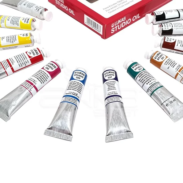 Lukas Studio Yağlı Boya Seti Assortment Box 12x20ml 6542 - Resim 2
