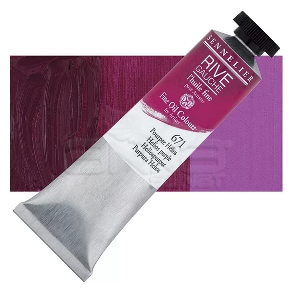 Sennelier Rive Gauche Yağlı Boya 40ml 671 Helios Purple ürün görseli 1