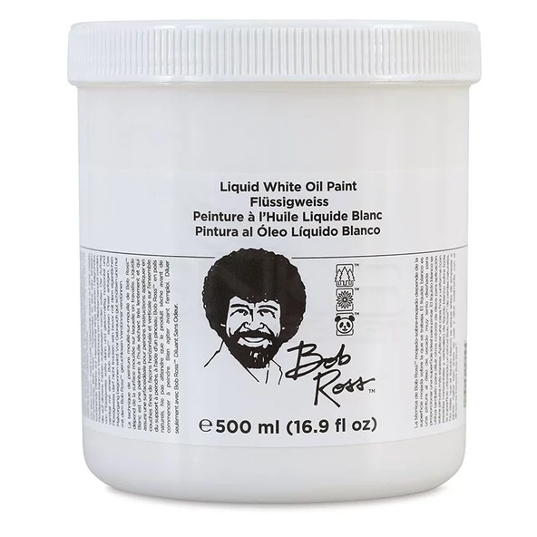 Bob Ross Liquid 500ml Beyaz 6214 ürün görseli 1
