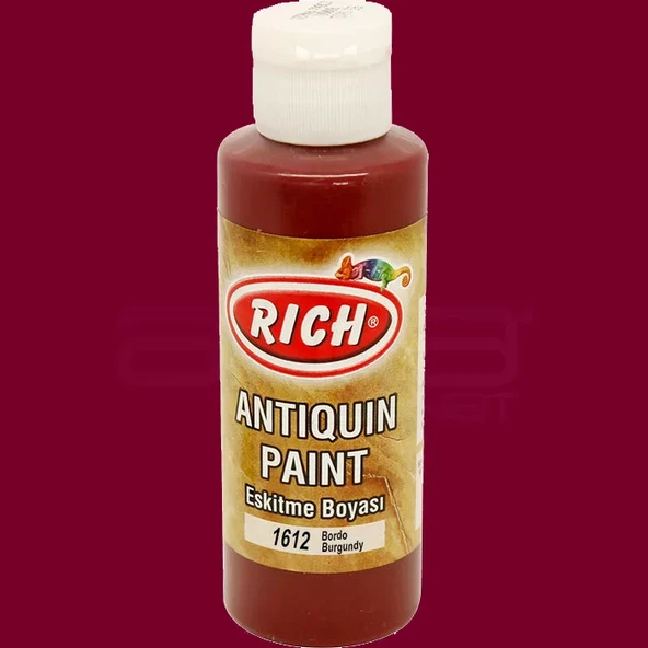 Rich Eskitme Boyası 120ml 1612 Bordo ürün görseli 1