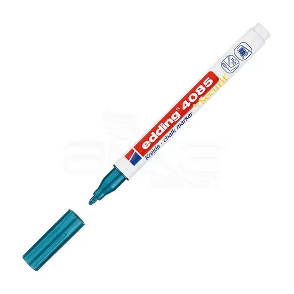 Edding 4085 Likit Tebeşir Kalemi 1-2mm 073 Metalik Mavi ürün görseli 1
