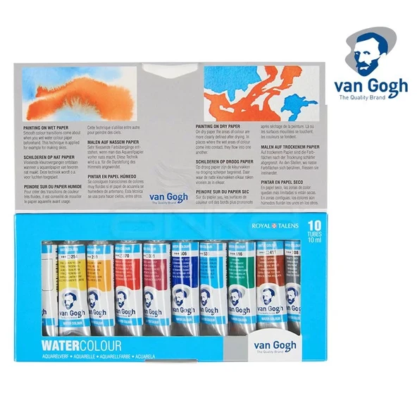 Van Gogh Tüp Sulu Boya Seti 10lu 20820110 ürün görseli 1