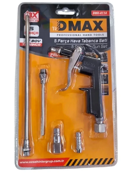 DMAX HAVA TABANCA SETİ 5 PARÇA DMX4114 ürün görseli 1