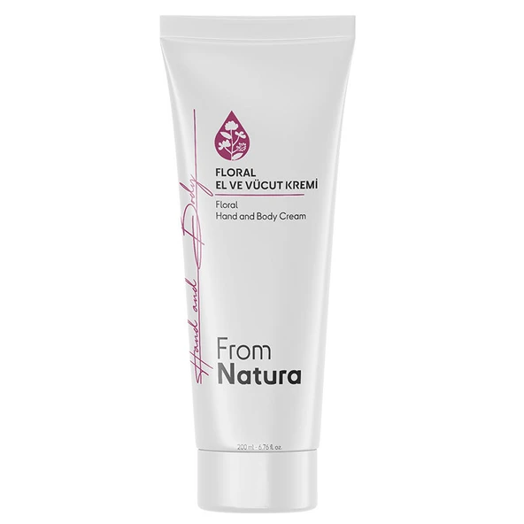 From Natura Floral El ve Vücut Kremi 200 ml ürün görseli 1