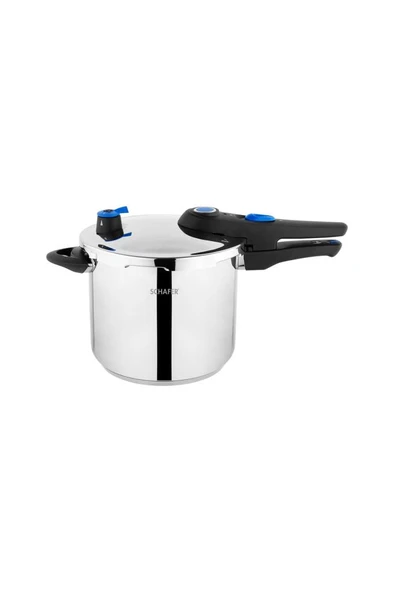 Schafer Gusto Chef 4 lt +7 lt Düdüklü Tencere Seti - Resim 5