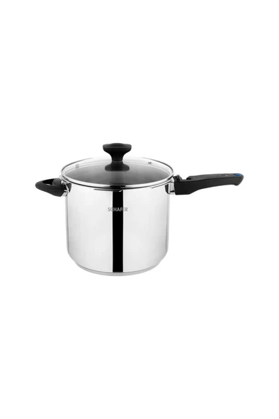 Schafer Gusto Chef 4 lt +7 lt Düdüklü Tencere Seti - Resim 6