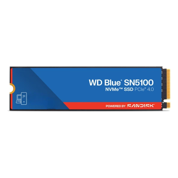 WD Blue SN5100 WDS200T5B0E 2TB (7100/6700MB/s) M.2 2280 PCIe 4.0 NVMe SSD ürün görseli 1