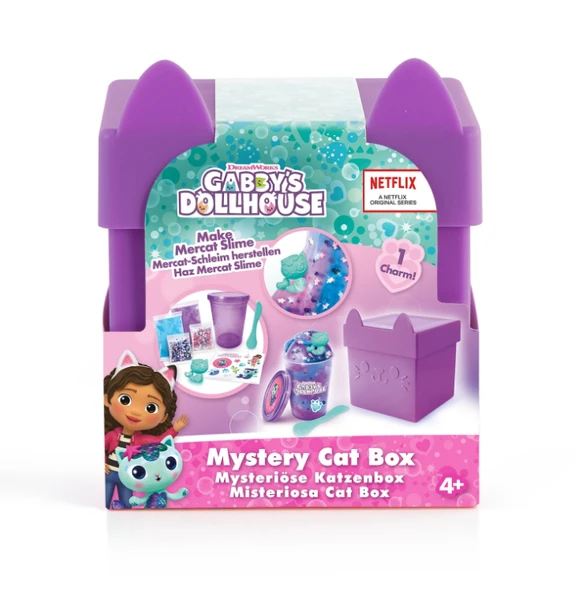 Gabby's Dollhouse Gizemli Mor Kutu Slime Seti ürün görseli 1