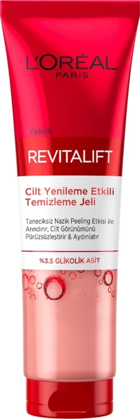 L'Oréal Paris Revitalift Cilt Yenileme Etkili  Temizleme Jeli 150 Ml- Glikolik Asit ürün görseli 1