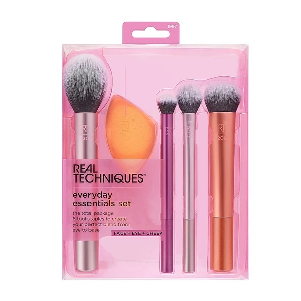 Real Techniques RT-1786 Everyday Essentials Set Makyaj Fırça Seti ürün görseli 1