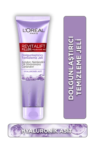 L'Oréal Paris Revitalift Filler Dolgunlaştırıcı Hyaluronik Asit Temizleme Jeli 150 ML ürün görseli 1