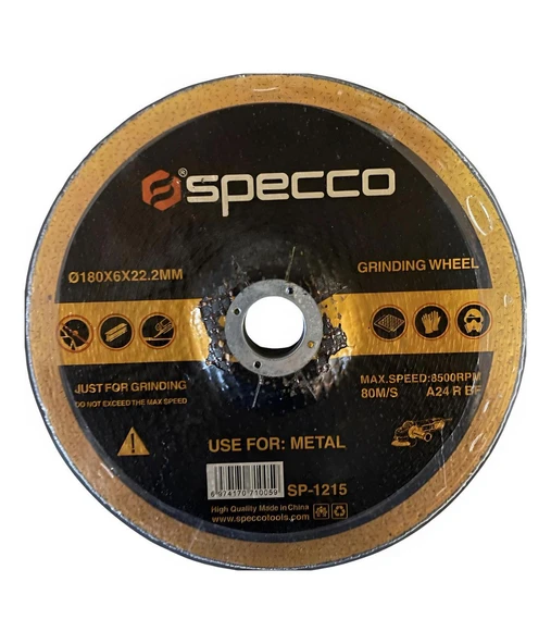 Specco 180x6mm Meta Kesme Taşı 5 Adet ürün görseli 1