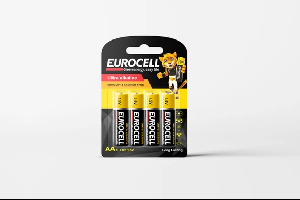 EUROCELL- AA4 LR6 1.5 V KALEM PİL ürün görseli 1