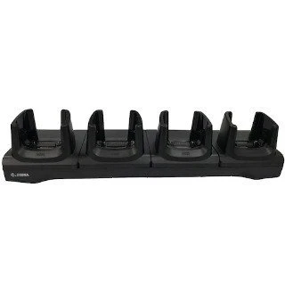 Zebra CRD-MC93-4SETH-01 MC9300 MC9400 4 Yuvalı, Ethernet Bağlantılı Şarj ve Veri Aktarım İstasyonu ürün görseli 1