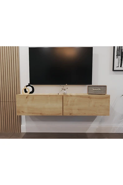 Mobiga Perna Duvara Monte Tv Ünitesi 150 Cm Safirmeşe ürün görseli 1