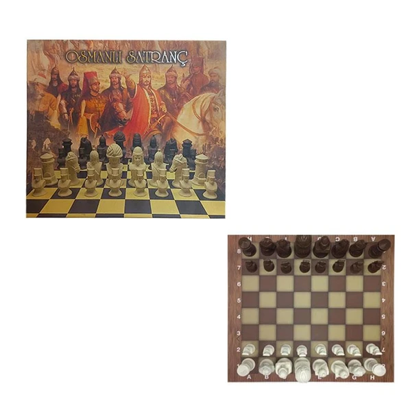 Osmanlı Satranç Takımı 0563 - Resim 3