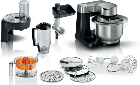 BOSCH MUMS2VM40 Mutfak Makinesi MUM 900 W Siyah, Gümüş Serie 2 ürün görseli 1